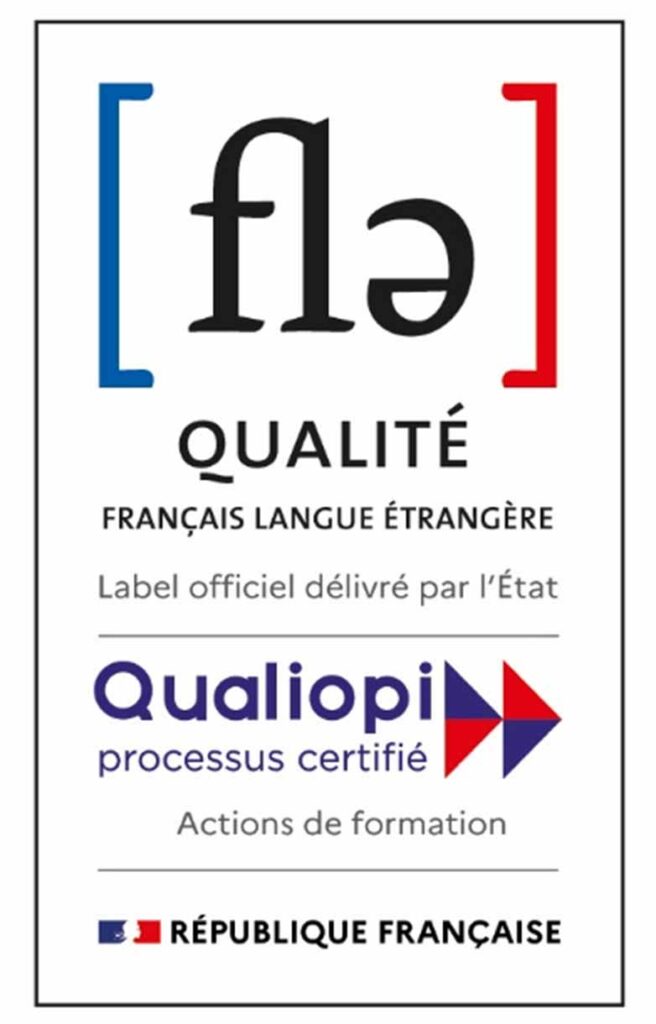 Etoile Institut, Labelisée FLE, certifiée Qualiopi